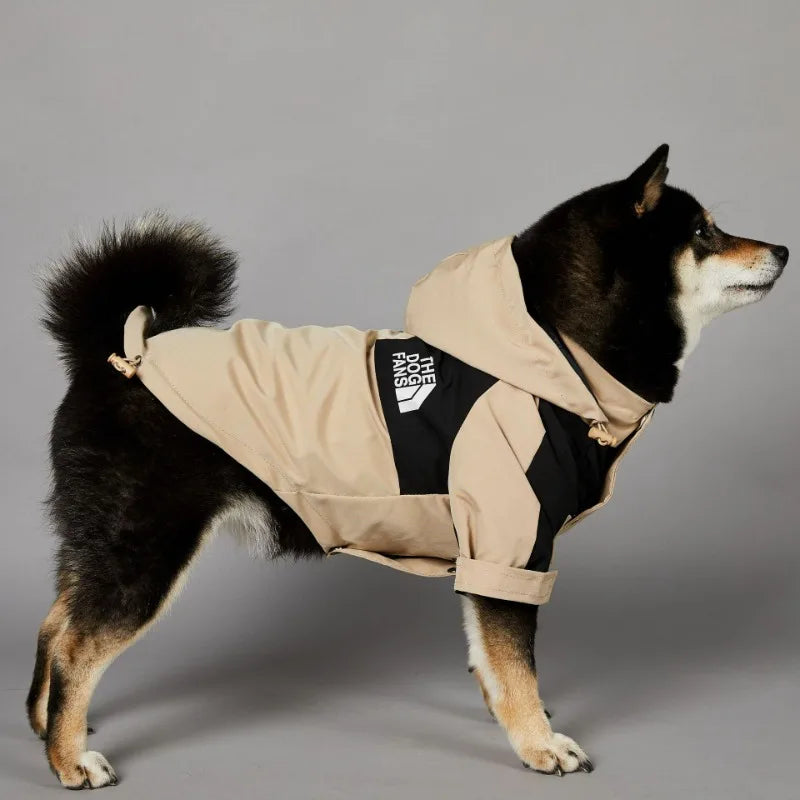 Dog clothes raincoat dog windbreaker windbreaker hood French bulldog hoodie dog clothes jacket
