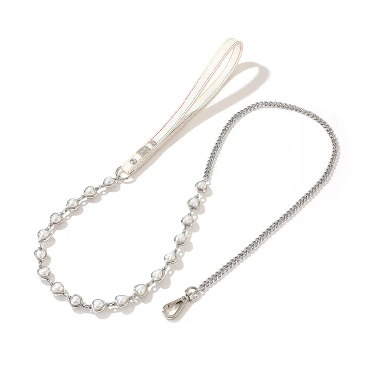 New Pet Leash for Small Medium Dogs Heavy Duty Chain Dog Lead with Adjustable Length Wholesale Dog Leash for Training & Walking