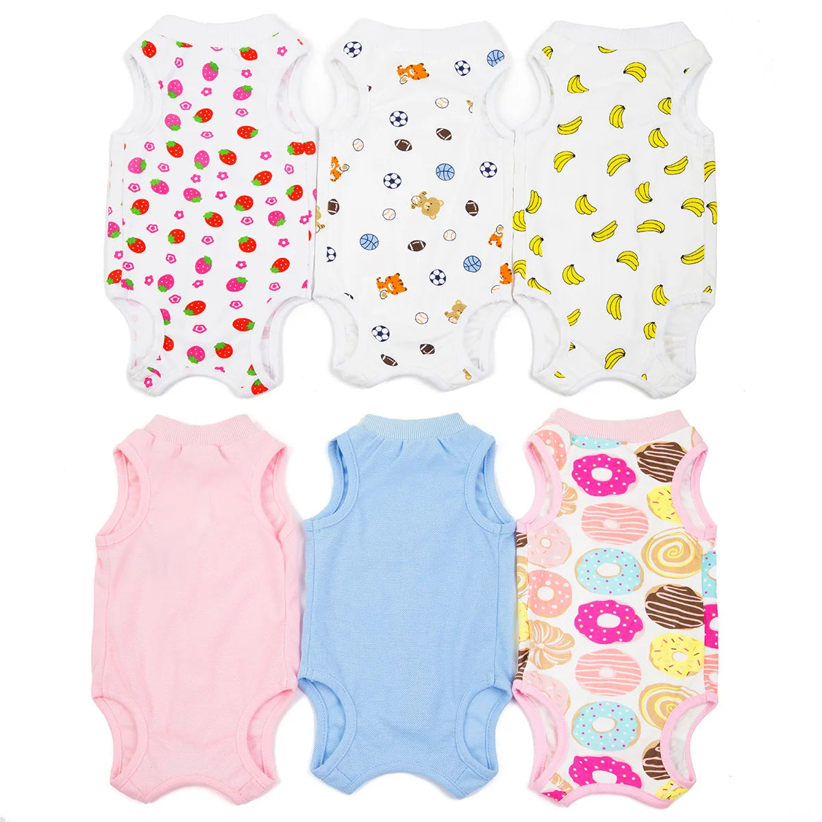 Cat Surgery Recovery Suit for Anti-licking Wounds or Skin Diseases Breathable Cat Neutering Clothing Puppy Kitten Care Clothes
