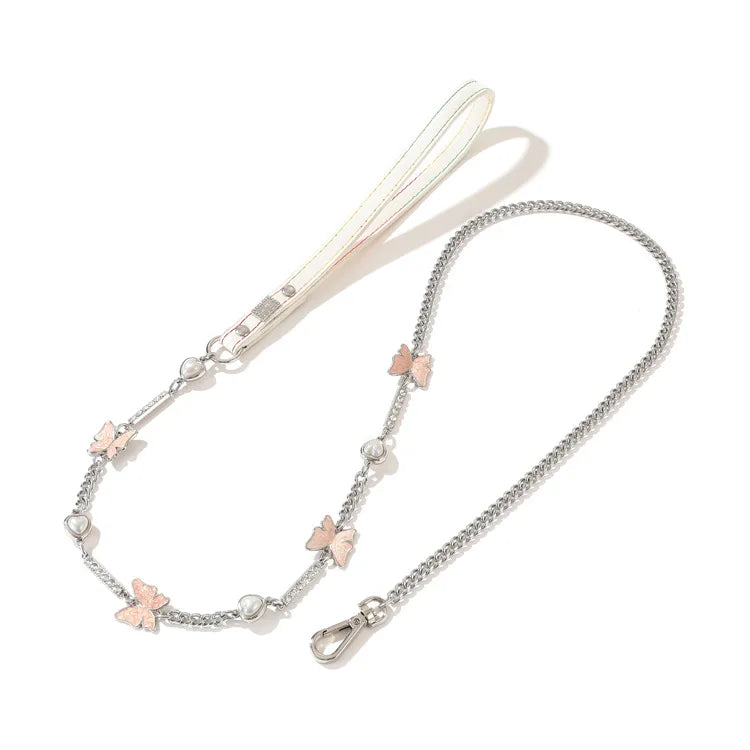New Pet Leash for Small Medium Dogs Heavy Duty Chain Dog Lead with Adjustable Length Wholesale Dog Leash for Training & Walking