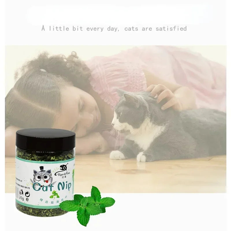 Organic 100% Natural High Quality Catnip Cattle Grass Mint Taste Funny Cat Toy New Cat Toy Interactive Cat Toys Pet Supplies Toy