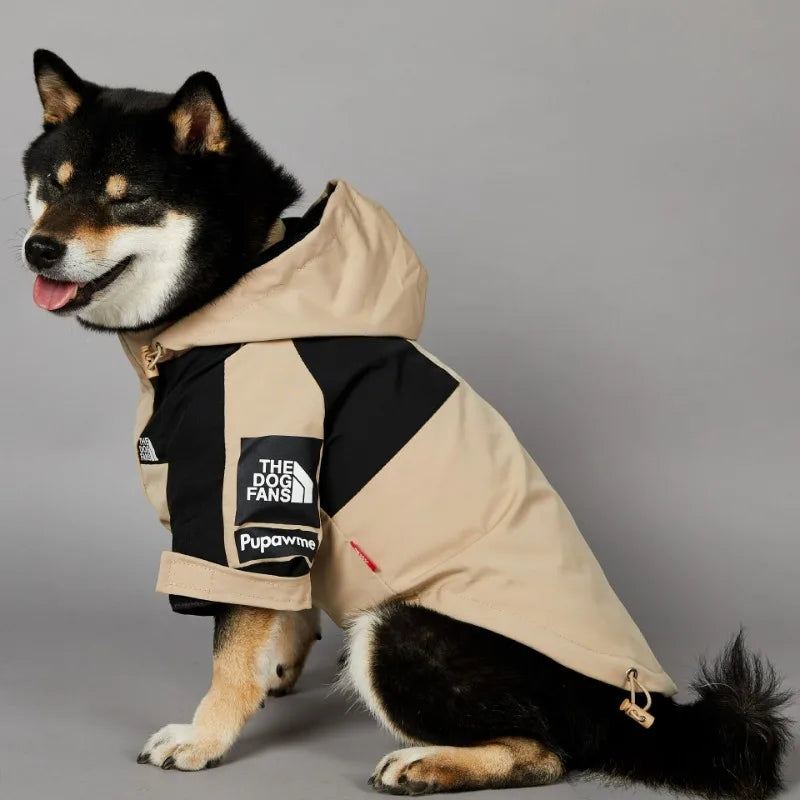 Dog clothes raincoat dog windbreaker windbreaker hood French bulldog hoodie dog clothes jacket