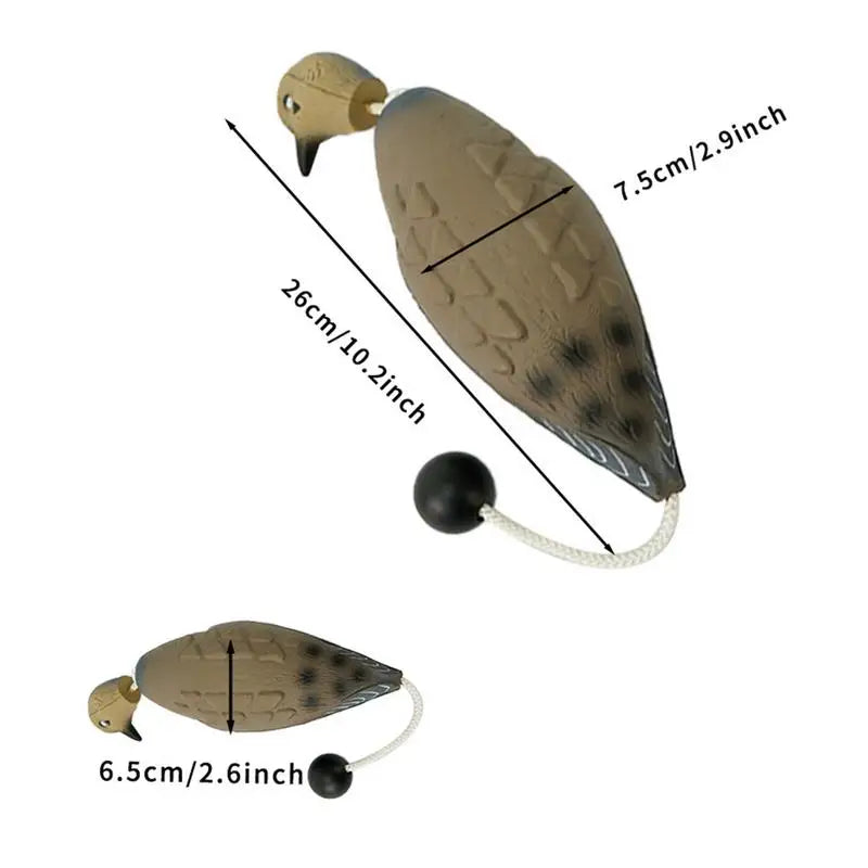 Dog Bumpers For Water Retrieving Dog Retriever Training Toy Hunting Dog Accessories Duck Toy For Dogs Simulation Animal Shaped