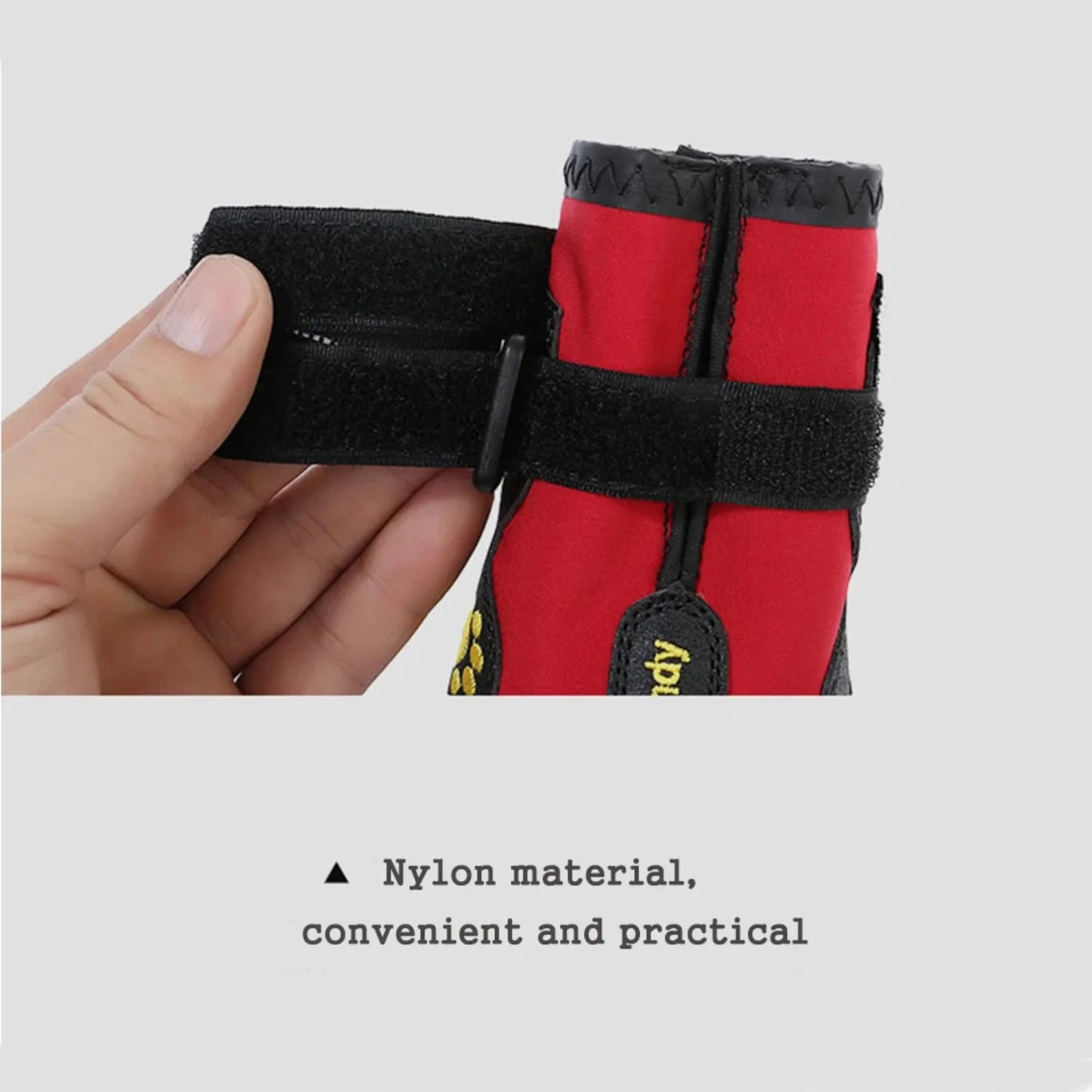Pet Dog Shoes Boots Feet Paw Protector Waterproof Reflective Outdoor Anti-slip Snow Rain | Small Medium Large Dog Training Gear