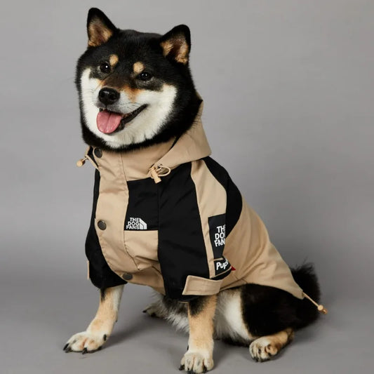 Dog clothes raincoat dog windbreaker windbreaker hood French bulldog hoodie dog clothes jacket